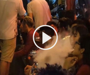 Clip gây shock khi thâm nhập "động shisha" của các cô cậu nhí