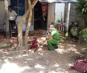 Mới sáng sớm, con rể đâm mẹ vợ và vợ trọng thương