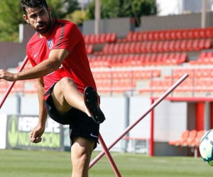 Diego Costa trở lại tập luyện cùng Atletico