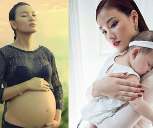 Những bà mẹ đơn thân đầy nghị lực trong showbiz Việt