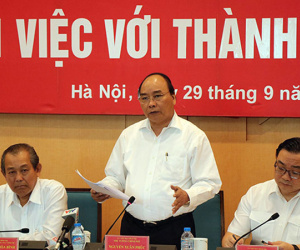 Thủ tướng: Hà Nội phải là thành phố đáng sống