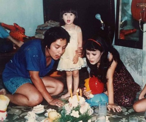 Hình ảnh xưa hiếm thấy của gia đình nghệ sỹ Chí Trung
