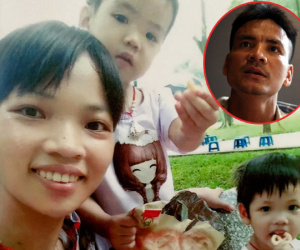 Hà Nội: Nghẹn lòng người cha 8X lang thang khắp nơi tìm vợ và 2 thiên thần bỗng nhiên mất tích