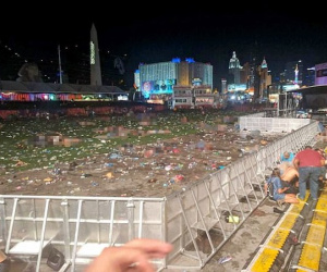Bức hình ám ảnh trong vụ xả súng ở Las Vegas
