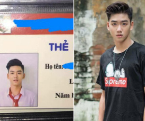 "Hot boy ảnh thẻ" mới của dân mạng: Lớp 10, cao 1m82 và cực điển trai!