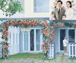 Nhà Đặng Thu Thảo trang trí đơn giản trước hôn lễ