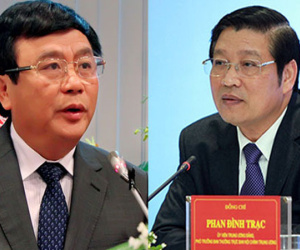 Ông Phan Đình Trạc và Nguyễn Xuân Thắng được bầu vào Ban bí thư