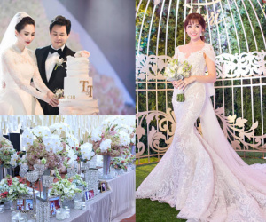 Điểm lại những đám cưới xa hoa, đình đám trong showbiz Việt khiến công chúng xuýt xoa