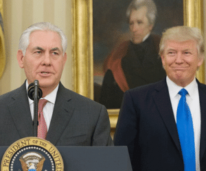 Ngoại trưởng Tillerson nói với Trump: 'Nước Mỹ không cần hối lộ'