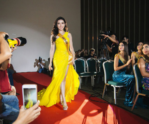 Á hậu Huyền My xinh đẹp nổi bật giữa dàn thí sinh Miss Grand International 2017