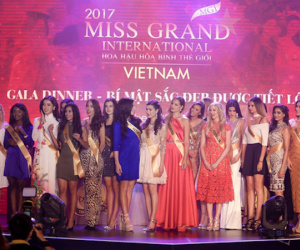 Bí mật sắc đẹp của thí sinh Miss Grand International 2017