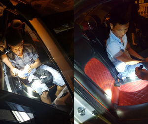 Cảnh sát chặn taxi chạy quá tốc độ, chở 594 viên ma túy