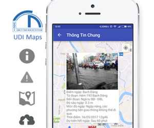 Người Sài Gòn có thể tránh ngập bằng smartphone