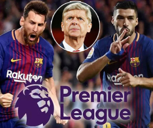 Barca đá Ngoại hạng Anh: Wenger "đuổi khéo", lo Arsenal mất suất C1?