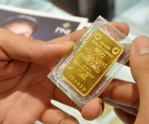 Giá vàng SJC tăng phiên thứ 5 liên tiếp