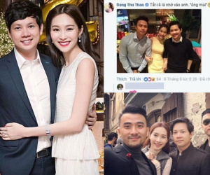 Hoa hậu Đặng Thu Thảo công khai cảm ơn "ông tơ" đã mai mối cô với Trung Tín