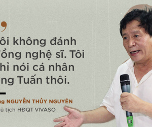 Vụ gọi Quốc Tuấn là Chí Phèo, chủ Hãng phim truyện VN: "Anh ta đứng lên chửi, còn định đánh nhau với tôi"