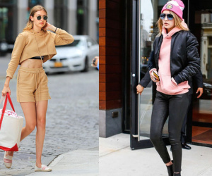 Gigi Hadid gợi ý cách phối đồ với áo hoodie