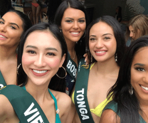 Hà Thu giành huy chương đồng phần thi tài năng Miss Earth