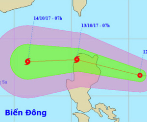 Biển Đông sắp đón cơn bão thứ 11