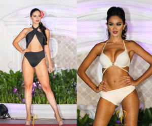 Dàn người đẹp Miss Earth tạo dáng với bikini