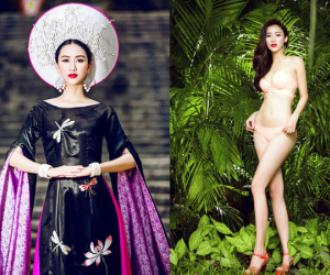 Đối thủ châu Á của Hà Thu tại Hoa hậu Trái đất