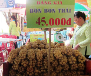 Rau quả Thái “móc hầu bao” của người Việt gần 60 tỷ đồng mỗi ngày