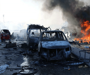 Nổ bom kinh hoàng ở Somalia, 231 người thiệt mạng