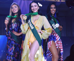 Hà Thu: "Tôi đặt mục tiêu đoạt vương miện Miss Earth"