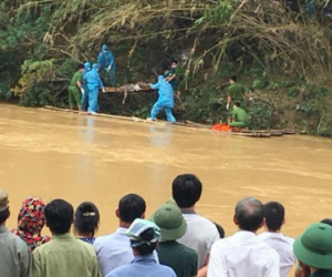 Phát hiện thi thể đang phân hủy giống chiến sĩ biên phòng bị lũ cuốn ở Thanh Hóa