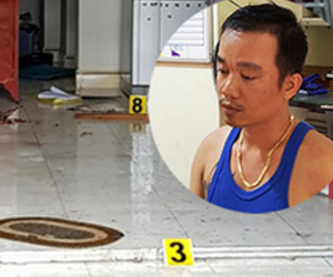 Video: Gã đàn ông giết người tình, ôm bình gas cố thủ trong phòng trọ
