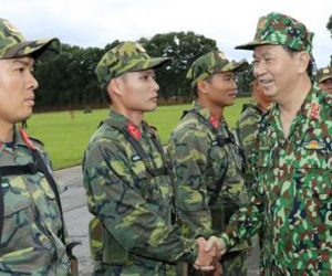 Chủ tịch nước thăm, làm việc với Bộ Quốc phòng