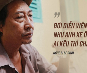 Cuộc đời cay đắng của nghệ sĩ Lê Bình: Con nghiện, vợ nợ nần vì mê đề đóm