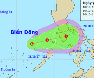 Biển Đông xuất hiện vùng áp thấp, Nam Bộ mưa lớn