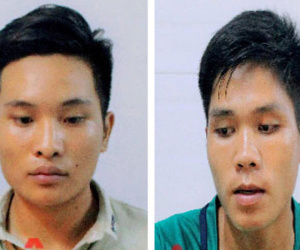 Hai thanh niên hãm hại 2 bé gái sau chầu rượu