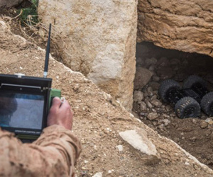 Nga thử nghiệm robot "bọ hung" và camera hình cầu ở chiến trường Syria