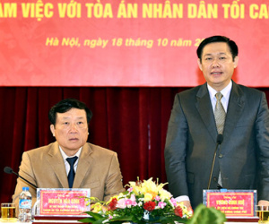 Thu nhập bình quân ở TAND tối cao gần 6 triệu đồng mỗi tháng