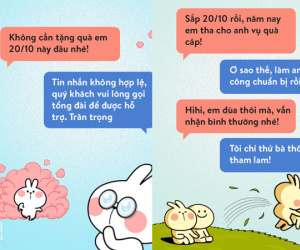 Chị em bảo “20/10 này em không cần quà”, đoán xem các anh chồng phản ứng thế nào?
