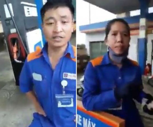 Quát nạt nhân viên vì trả về 0 đồng trước khi đổ 500.000 xăng, người quay clip bị dân mạng "ném đá" tới tấp