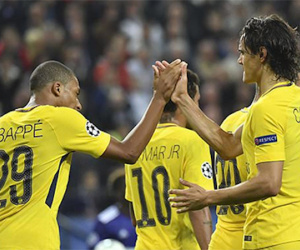 Tam tấu CMN rực sáng, PSG đại thắng Anderlecht