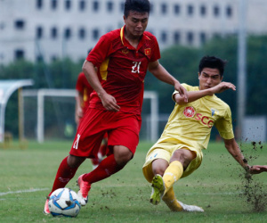 U19 Việt Nam thua trắng 5 bàn trước đội trẻ Hà Nội
