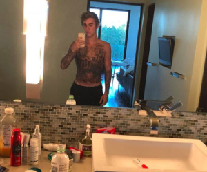 Justin Bieber chính thức xăm kín người