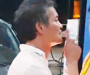Tài xế xe biển xanh tát CSGT ở Thanh Hoá chỉ là người sửa xe hộ?