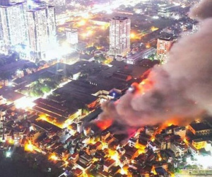 Tổng diện tích kho xưởng xảy ra cháy ở công ty bóng đèn phích nước Rạng Đông lên tới 6000m2