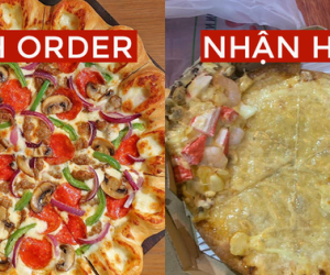 Vì mải đu đưa, anh shipper 'remix' pizza thành phiên bản 'khoả thân', cô nàng nhận bánh mà không biết nên khóc hay cười