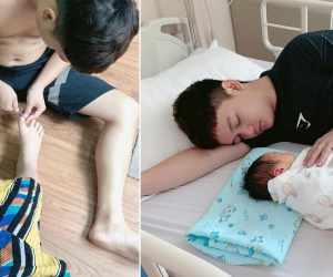Chồng đảm chiều vợ bầu hết mực, sau sinh giành phần chăm con, bị nghi ngờ 'ăn bám vợ'
