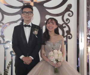 Ái nữ đại gia Minh Nhựa xinh như công chúa giữa không gian tiệc cưới cổ tích, hé lộ hình ảnh sân khấu hoành tráng