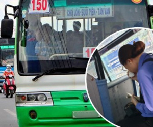 Nữ phụ xe buýt ở Sài Gòn được trở lại làm việc nhưng vẫn bị phạt do để hành khách 'quên' mua vé