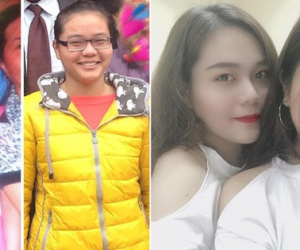 Đôi bạn thân càng lớn càng giống nhau khiến dân mạng trầm trồ: Đúng là gái xinh chỉ chơi với gái xinh!