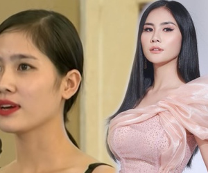 Từng khẳng định với Nam Trung mình không phải Hoa hậu mà giờ Hoàng Hạnh lại thi sắc đẹp ào ào